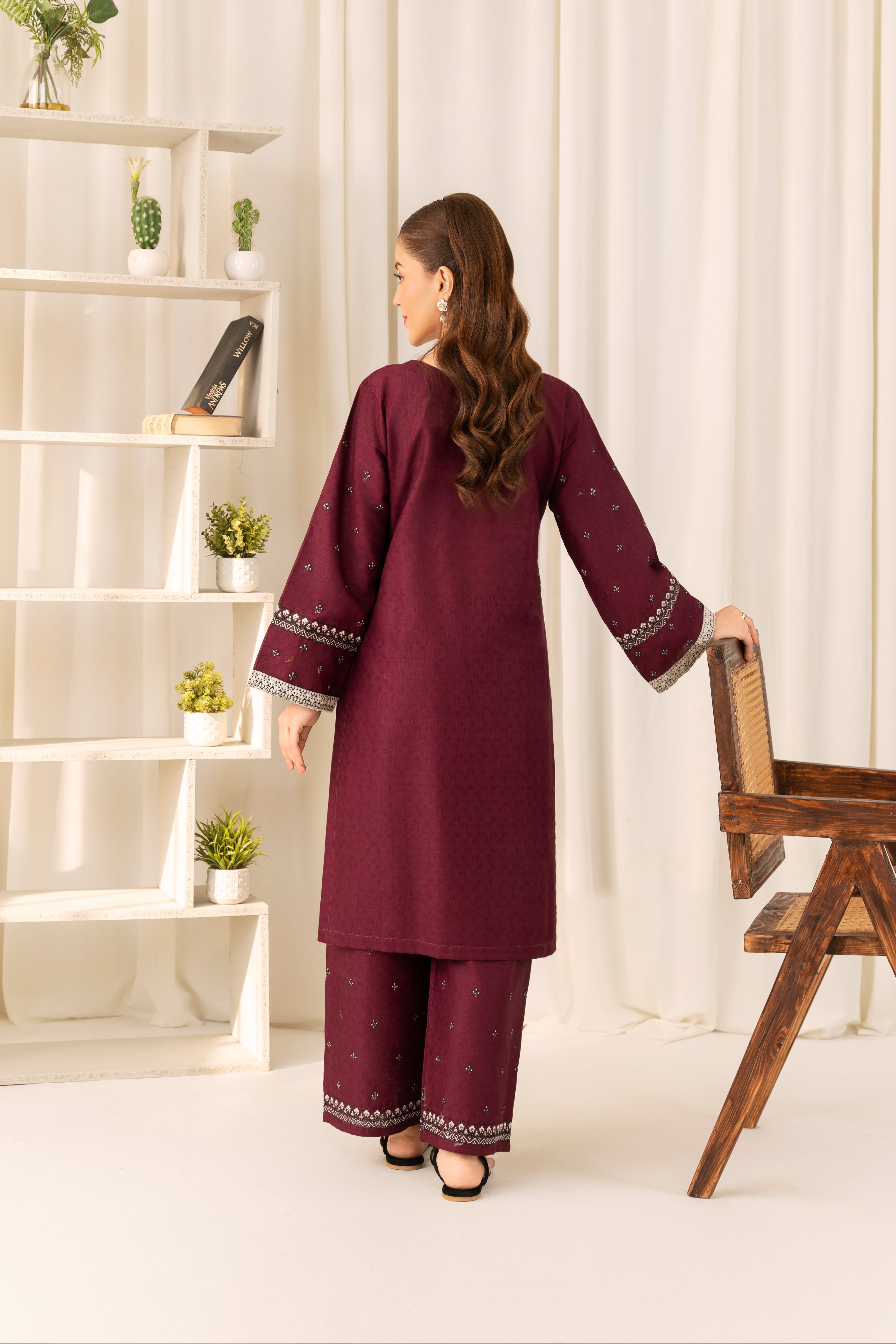 Flutterby Stitched 2 Piece Summer Collection-Livia-Pl