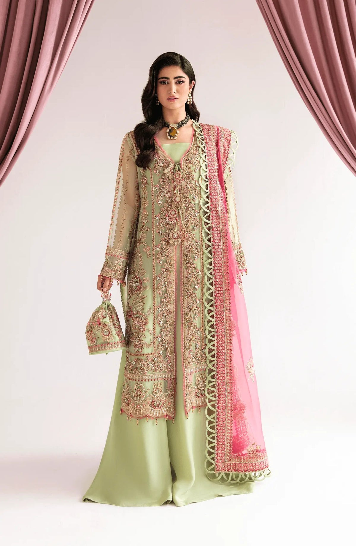 Zebaish By Fabiha Fatima Unstitched 3 Piece Formals Collection'2025-Esra