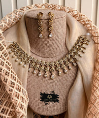 Made For Her-Aclat AD Zircon Necklace Set - KFS1018