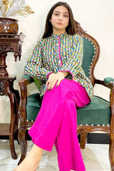 Urban Cut 2 Piece Cotton Printed Co-ord Set Classy  & Comfortable
