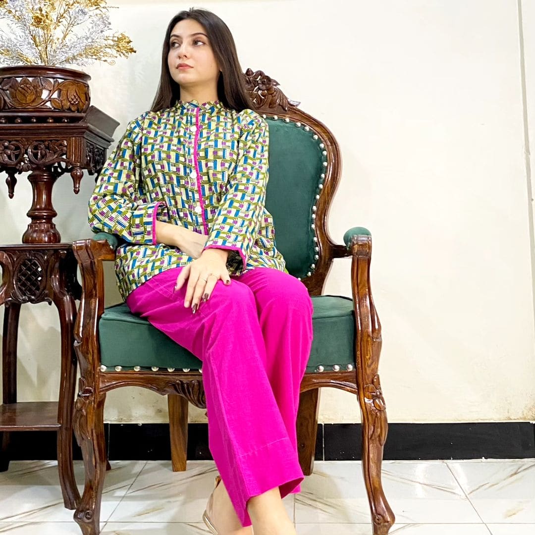 Urban Cut 2 Piece Cotton Printed Co-ord Set Classy  & Comfortable