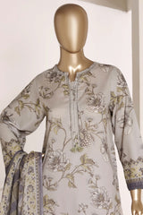 Sada Bahar Stitched 3 Piece Printed Lawn Vol-02 Suit-PR-4506-SKIN