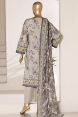 Sada Bahar Stitched 3 Piece Printed Lawn Vol-02 Suit-PR-4506-SKIN