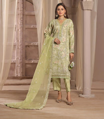 Dressline 3 Piece Emb Organza Suit 149K