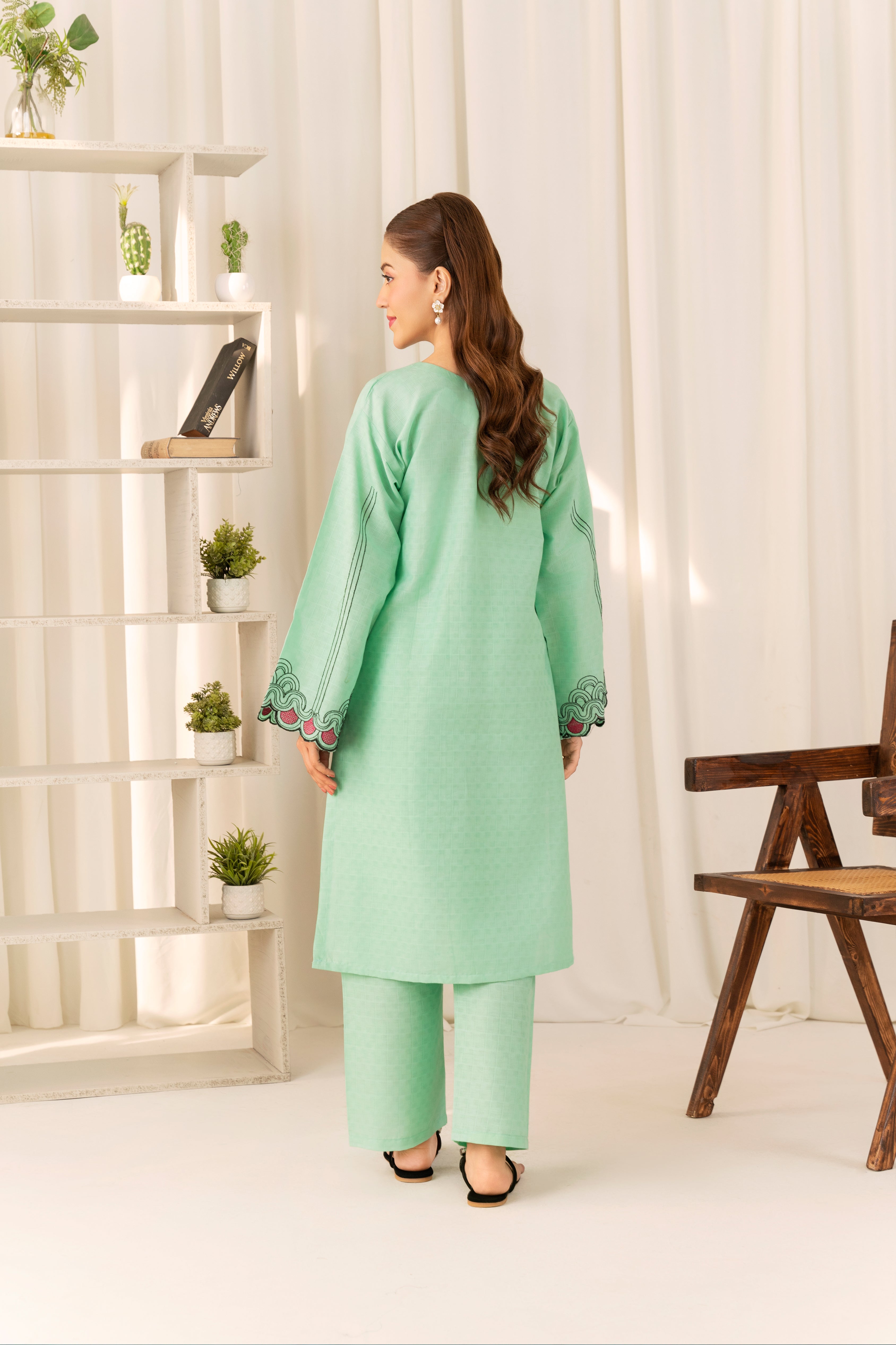 Flutterby Stitched 2 Piece Summer Collection-Rivka-LG
