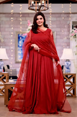 Kalidaar Frocks By Asma & Sidra Stitched Formals Suit-Nida Yasir