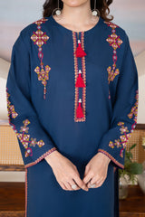 Tiraz Stitched 2 Piece Summer Suit-Nigaah
