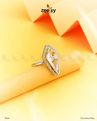 Chrysoberyl Ring White - Zeesy Jewellery