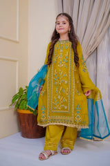 Nain Sukh By Shanzey Stitched 3 Piece Formals Suit-SHK-4703