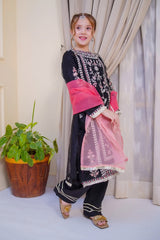 Nain Sukh By Shanzey Stitched 3 Piece Formals Suit-SHK-4704