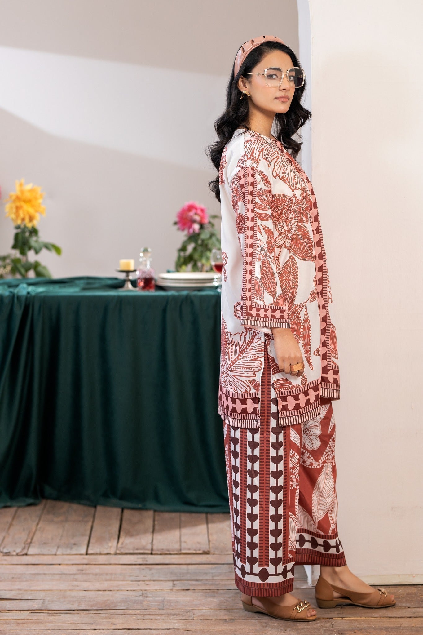 Crape De Luxe by Panache Apparel Stitched Vol-02 Collection-Flow