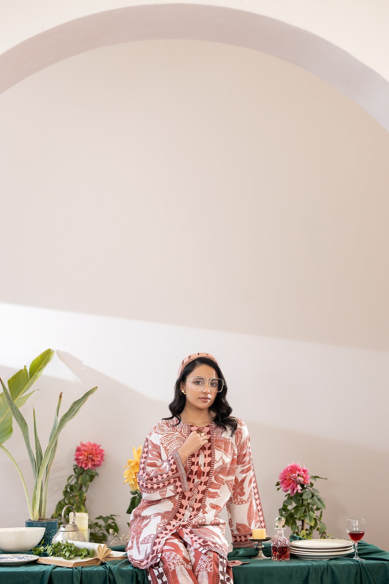Crape De Luxe by Panache Apparel Stitched Vol-02 Collection-Flow