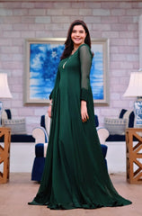 Kalidaar Frocks By Asma & Sidra Stitched Formals Suit-Nida Yasir