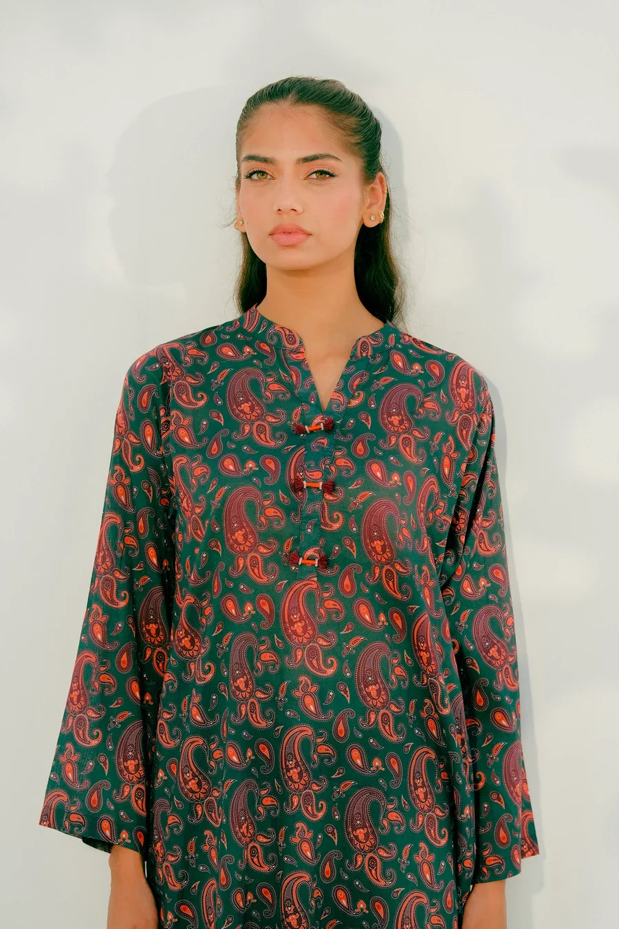 Dhaga Stitched 2 Piece Lawn Collection'2025-Matching separate 001