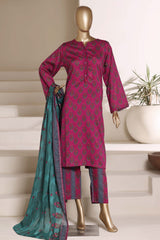 Sada Bahar Stitched 3 Piece Printed Lawn Vol-06 Suit-PR-487-Atishi