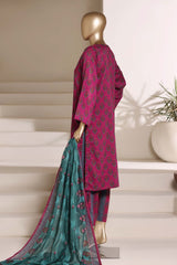 Sada Bahar Stitched 3 Piece Printed Lawn Vol-06 Suit-PR-487-Atishi