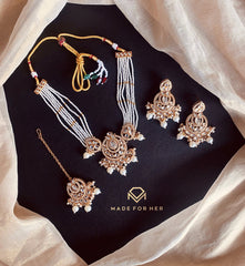 Made For Her-Indian Kundun Choker Set - KAHD244