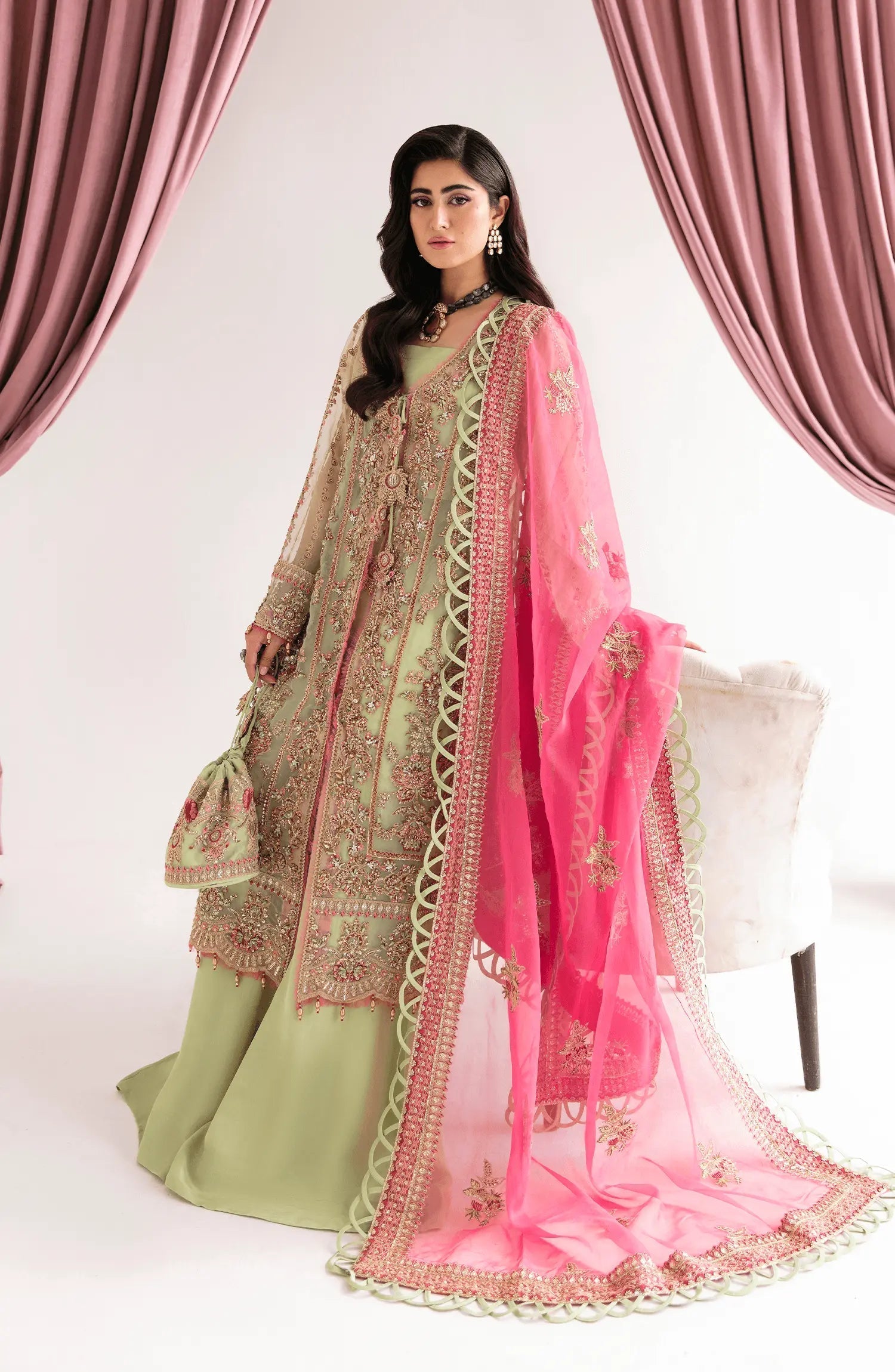 Zebaish By Fabiha Fatima Unstitched 3 Piece Formals Collection'2025-Esra