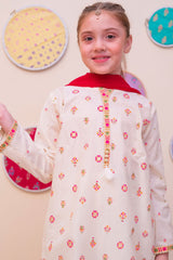 Shanzey Girls Stitched 3 Piece Printed Cambric Pret Suit-SHK-4901