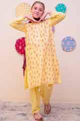 Shanzey Girls Stitched 3 Piece Printed Cambric Pret Collection'2025-SHK-4903