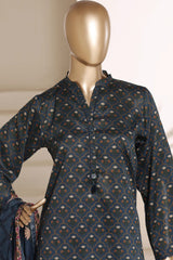 Sada Bahar Stitched 3 Piece Printed Lawn Vol-06 Suit-PR-496-Sea Green