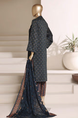 Sada Bahar Stitched 3 Piece Printed Lawn Vol-06 Suit-PR-496-Sea Green