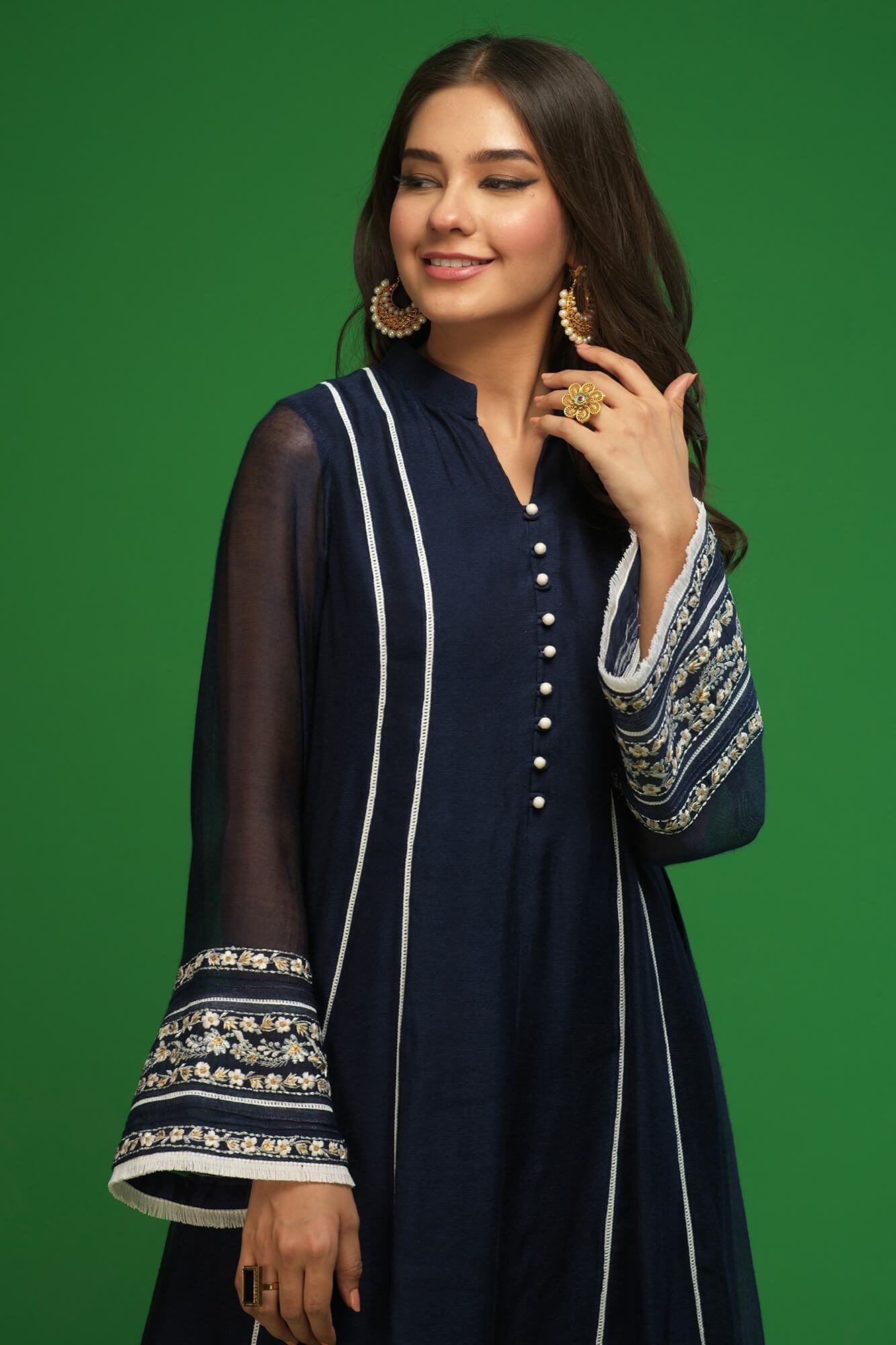 Zaaviay Pret Collection Moonlight Dew (Two Piece)