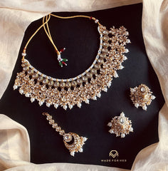 Made For Her-Kundun Necklace Set - KAHD248