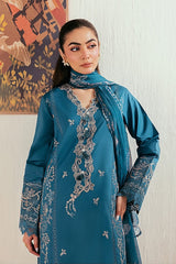 Zync By Florent Unstitched 3 Piece Luxury Lawn Vol-02 Suit-FZ-4A
