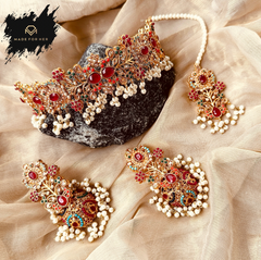 Made For Her-Naurang Noor - Collar Set - LNS003