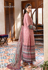 Asim Jofa Rania Pre-Winter '23 Ajrw-07 Designers Stitched Embroidered Premium Winter Cotton 3 Pcs
