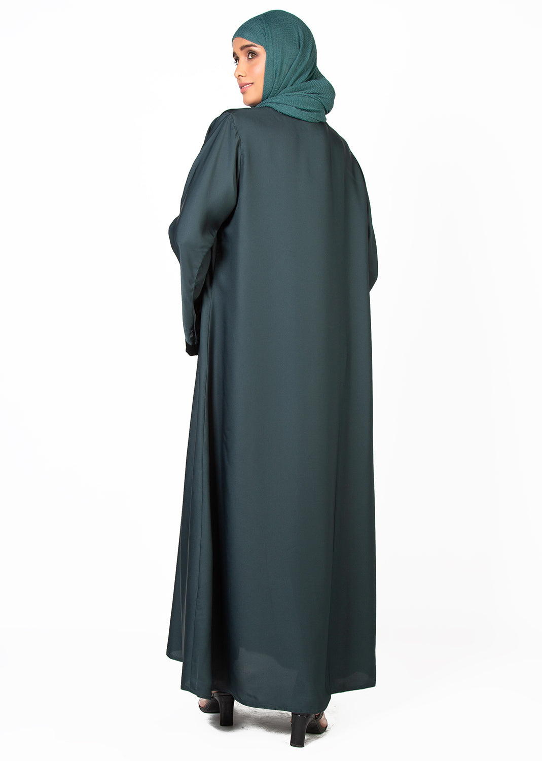 Abaya.Pk Pristine Green Abaya