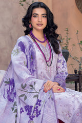 Rut Rang By Riaz Arts Unstitched 3 Piece Digital Print Emb Suit-D-04