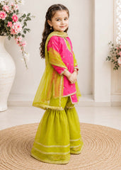 Modest Stitched 3 Piece Festive Edit Vol-02 Suit-9655-HPnk