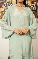 Joy Pret By Zaaviay Stitched Snowdrop (Two Piece)