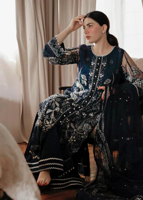 Meeral Unstitched 3 Piece Luxury Formals Pret Collection'2025-Meeral - Meena - Meeral Luxe