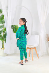 Silcot Stitched Co Ords Kids Summer Lawn Suit-Urban Tiny Trends