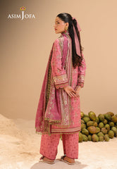 Rhapsody By Asim Jofa Unstitched 3 Piece Summer Suit Ajubu-28