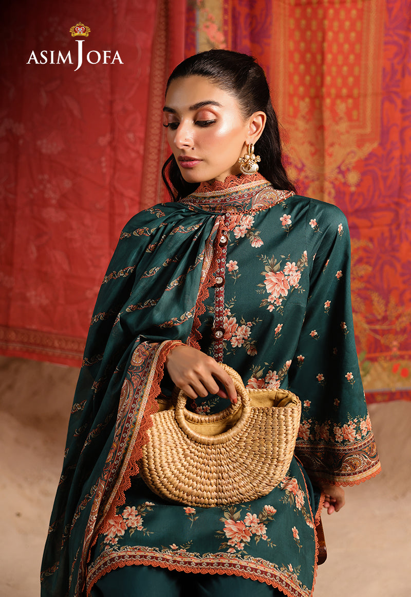 Rhapsody By Asim Jofa Unstitched 3 Piece Summer Collection'2025 Ajubu-14