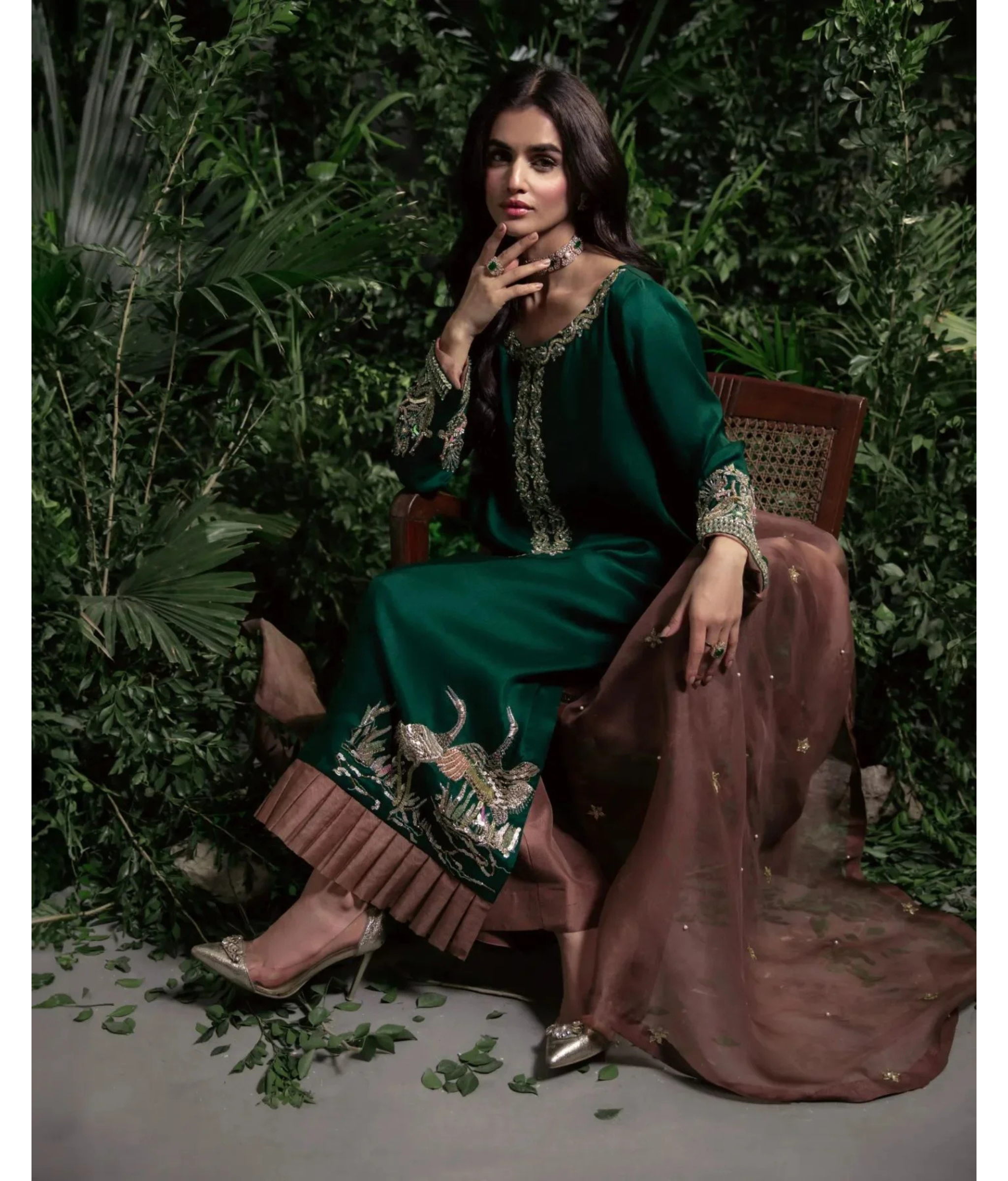 Luna By Mariam Malik Stitched 2 Piece Luxe Silk Pret Collection'2025-LUNA- Luxury Pret'24  - 10