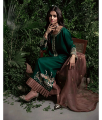 Luna By Mariam Malik Stitched 2 Piece Luxe Silk Pret Collection'2025-LUNA- Luxury Pret'24  - 10