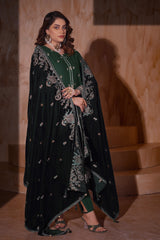 Aayra Stitched Winter Collection'2025-AY1140 - Forest Noir 3Pc