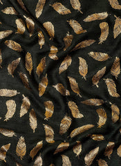 Hijab Ul Hareem Gold Feather Hijab