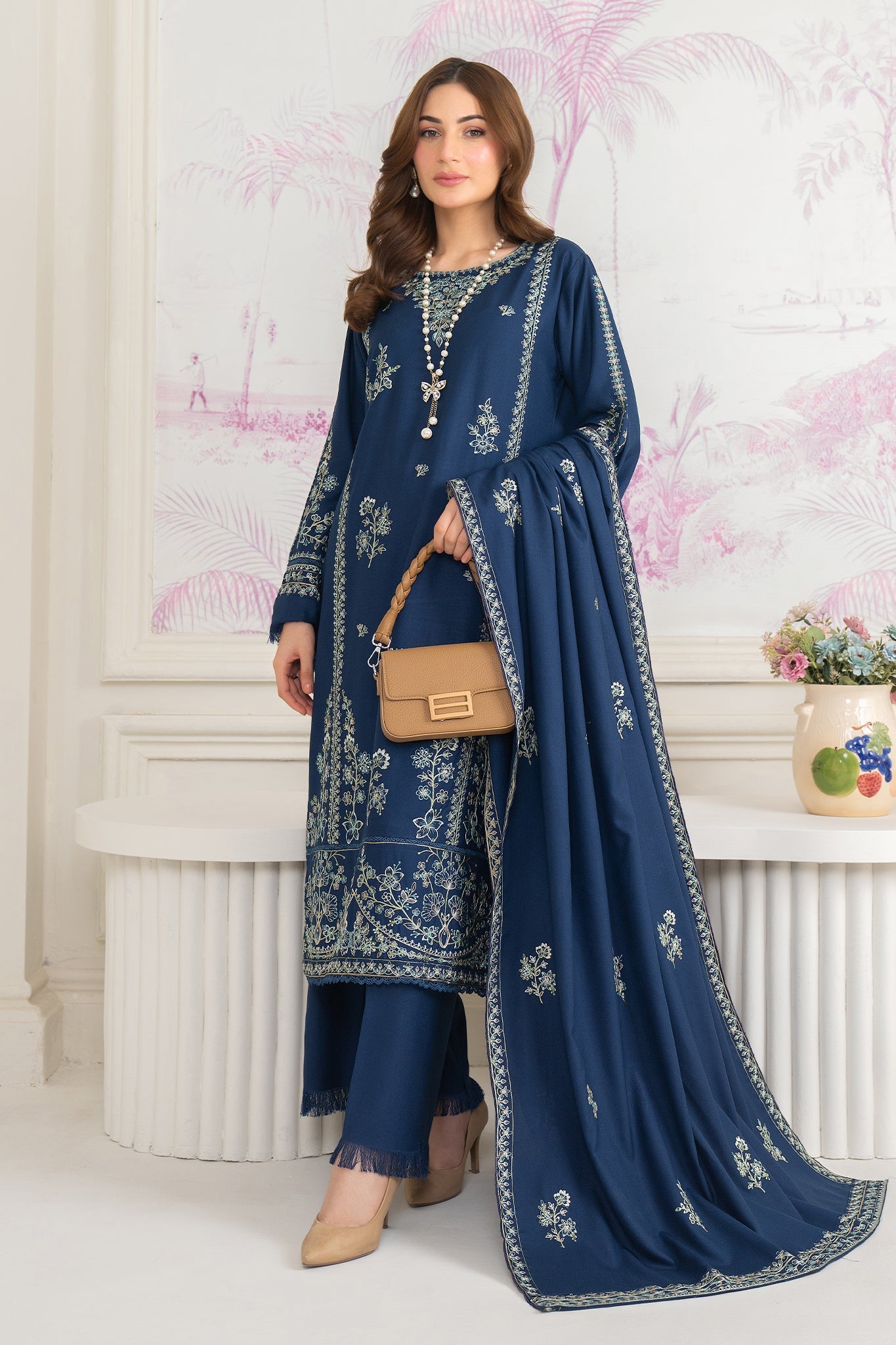 Winter Basics by Panache Apparel Stitched Collection-Frosted Dew