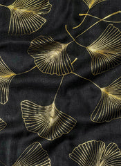 Hijab Ul Hareem Golden Foil Hijab