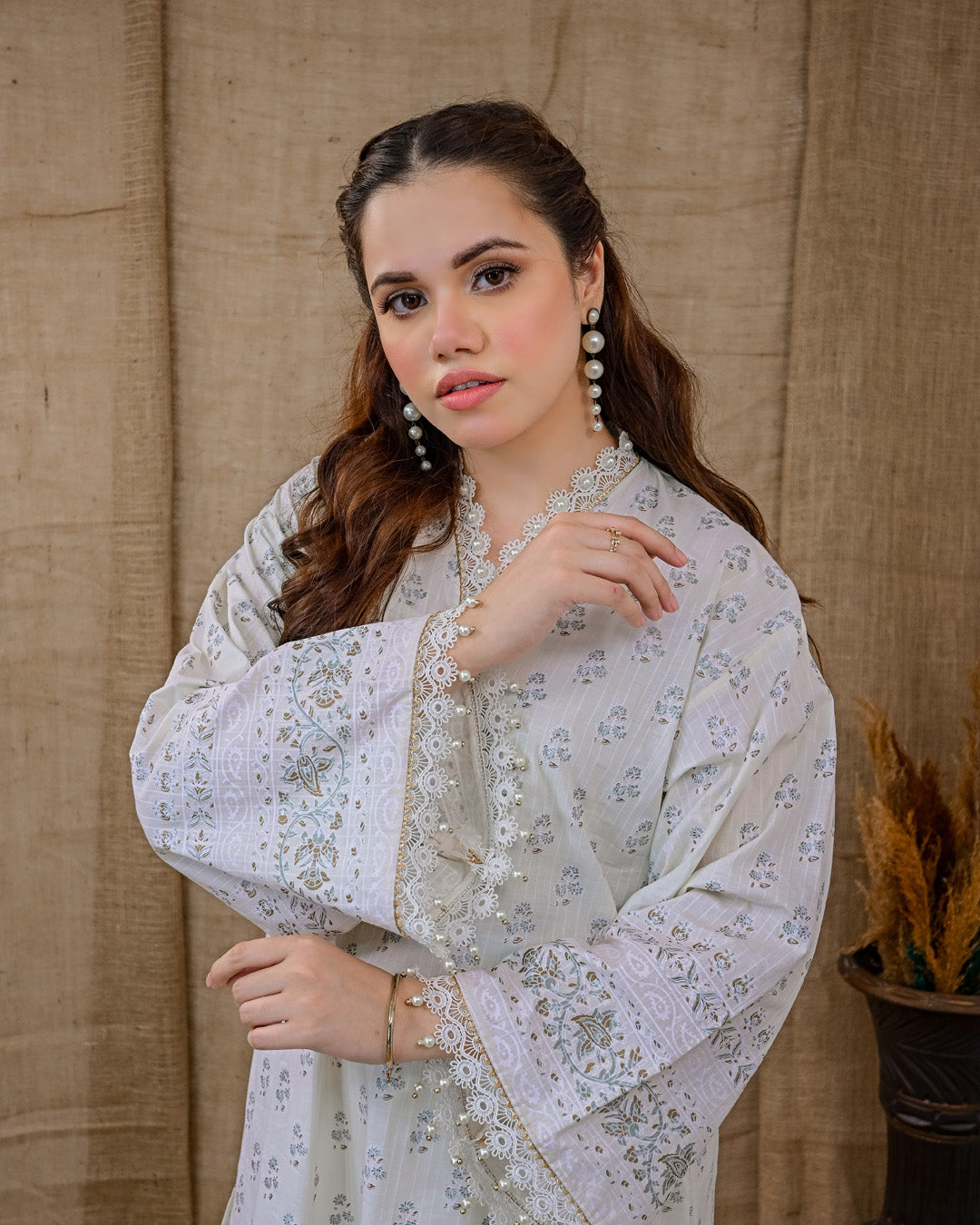 Ayla Studio Stitched Luxury Collection'2025-Assp-109 Dobby Spring 2Pcs