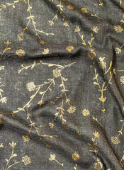 Hijab Ul Hareem Gold Foil Floral Hijabs