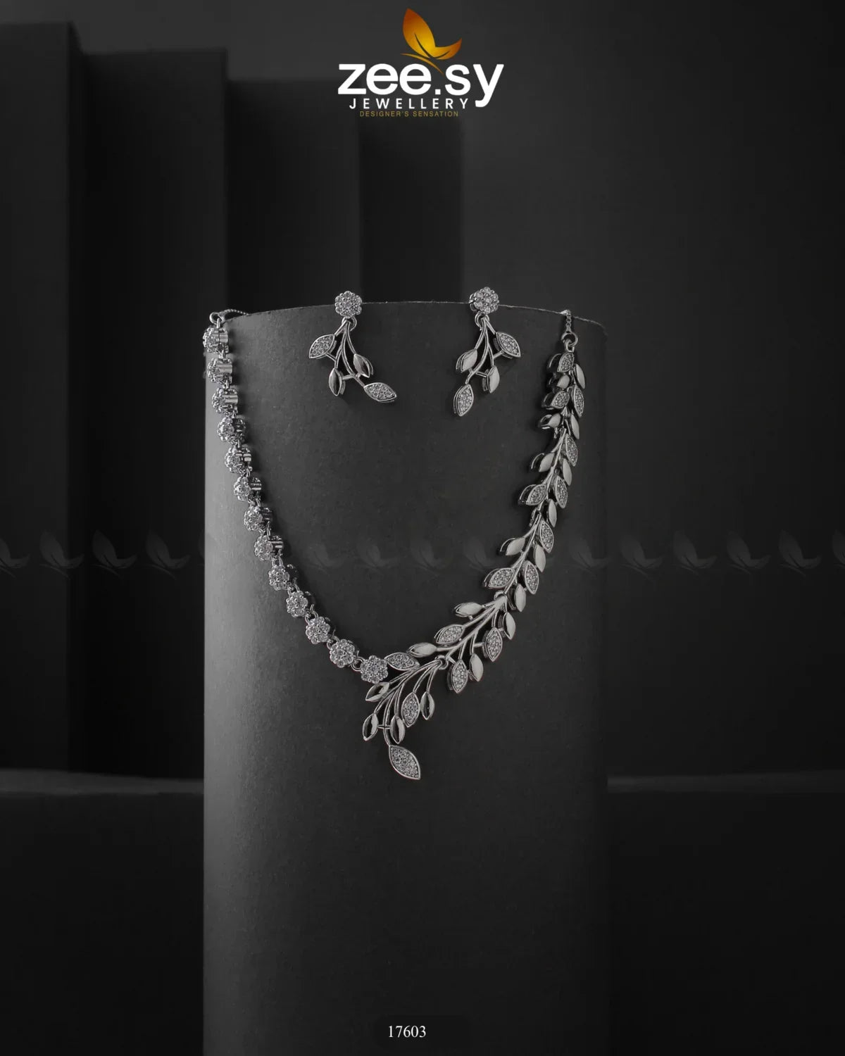 Affinity Necklace Silver - Zeesy Jewellery