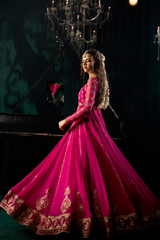 Gulab By Haniumaimaz Stitched 2 Piece Formals Suit-ZUMRA