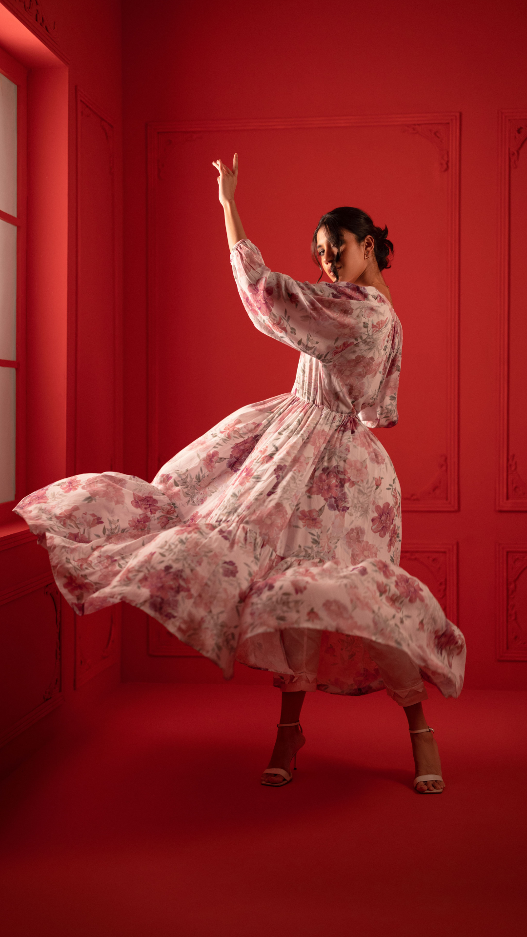 Eternal Classics By Najia Zia Stitched Winter Collection'2025-Cherry Blossom